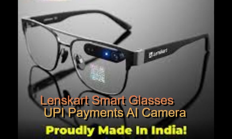 Lenskart Smart Glasses UPI Payments AI Camera